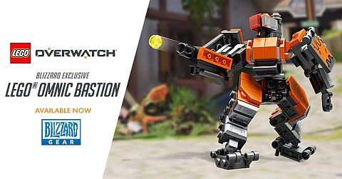 LEGO Overwatch Bastion set review