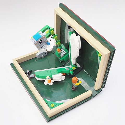 lego pop up book set