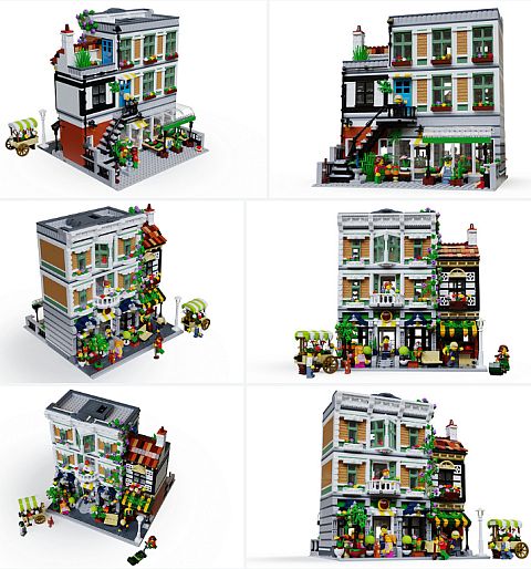 LEGO 1x6 Orange Brick Bricks City Creator Building House Landscaping NEW X25