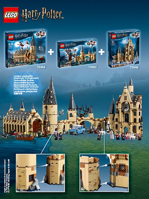 Combining LEGO Harry Potter Sets