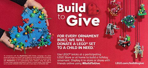 build to give lego