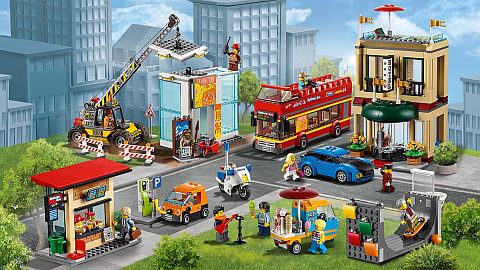 a LEGO City on a