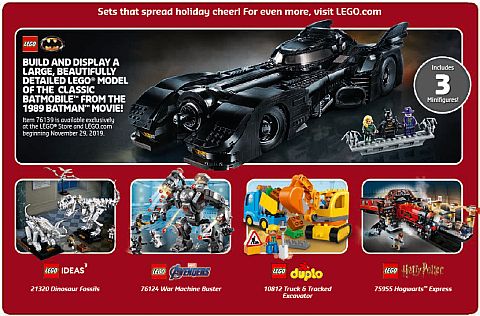 2019 – New LEGO Sets & Promotions