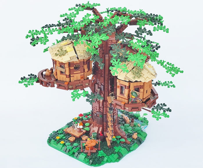 etiket Uil sofa LEGO Ideas Tree House – Medieval Version