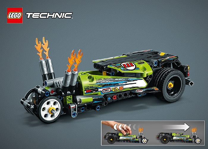 2020 LEGO Technic Pull-Back Racers Review