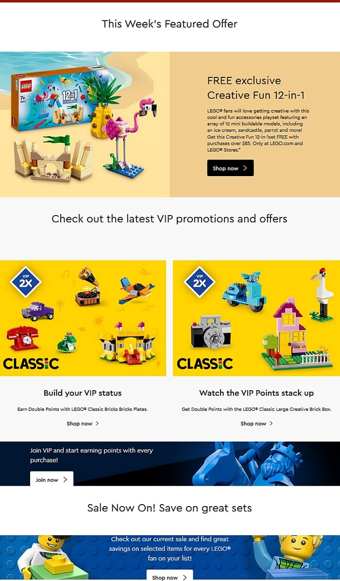 besked Pest Atomisk LEGO VIP Reward Center Updates & Changes