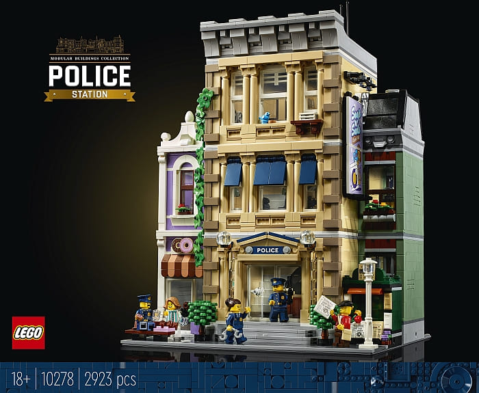 elegant environment loom 2021 LEGO Modular Building: LEGO Police Station