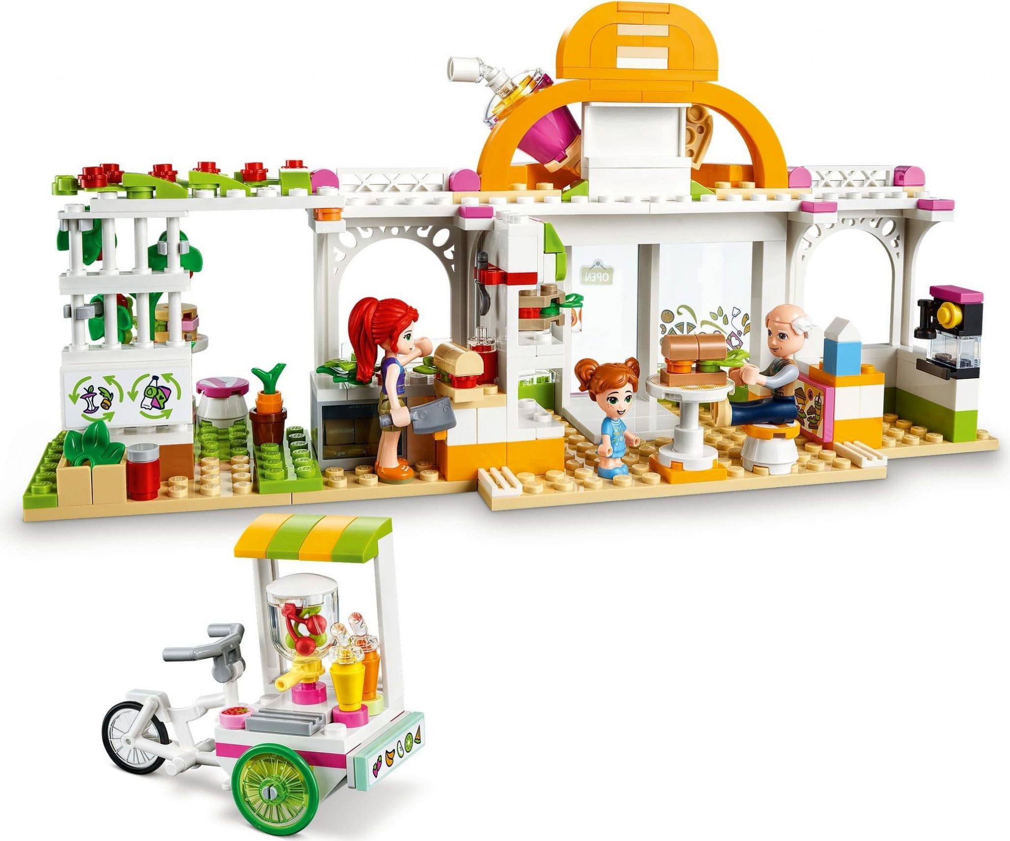 LEGO Friends Organic Café & City Park Review