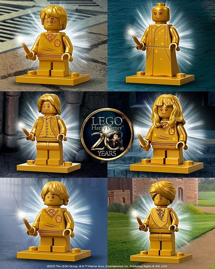 Choose Minifigure inc 76388 76389 76392 Golden 20 Years LEGO Harry Potter 