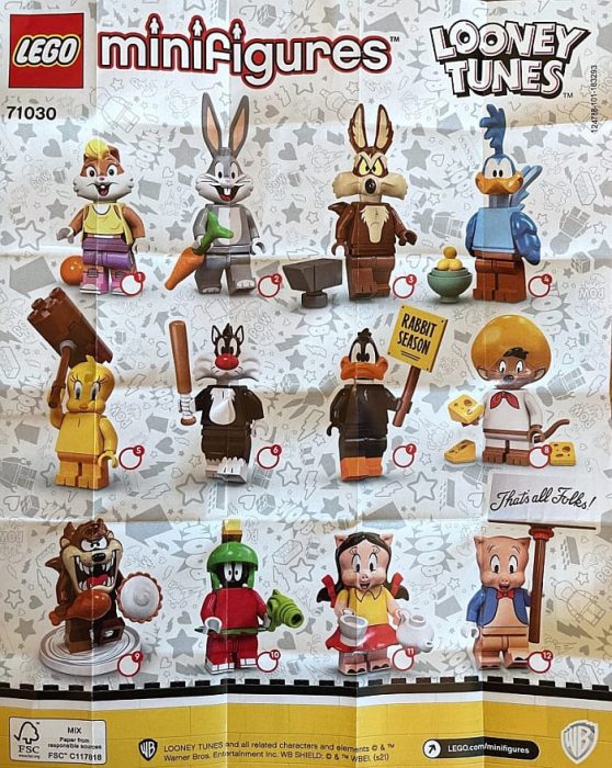 lego looney tunes distribution