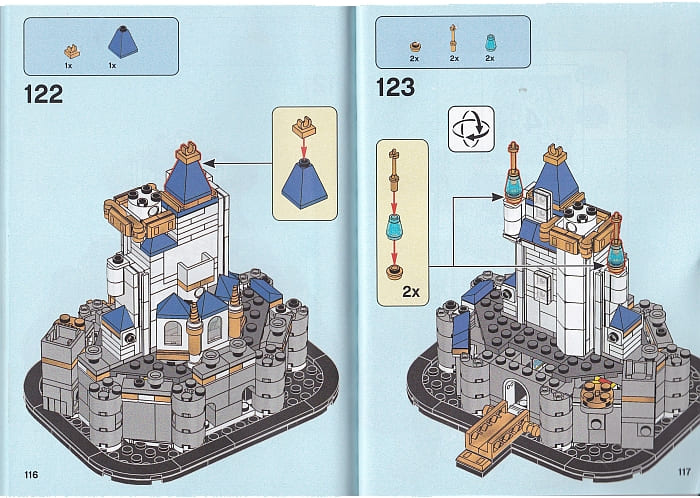 40478 LEGO Disney Castle 7