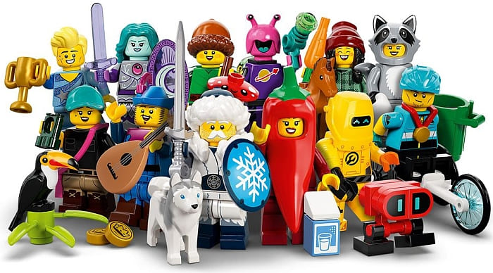 January 2022 LEGO Minifigures