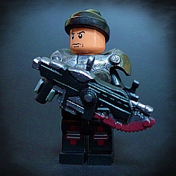 LEGO custom GOW armor comparison