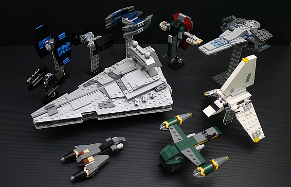 En trofast Evolve Forsømme Mini LEGO Star Wars sets on display