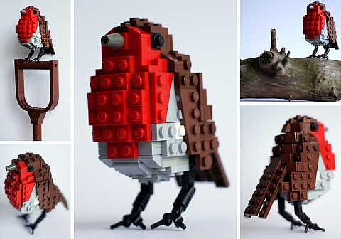 CUUSOO LEGO Bird - Bobby Robin