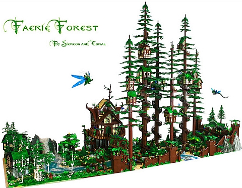 LEGO Fairy Forest by Siercon & Coral