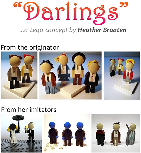LEGO Minifigures Darlings by Heather Braaten