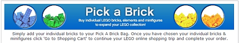 LEGO Model Building Resource - Pick-A-Brick
