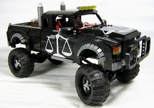 LEGO cars of the apocalypse…