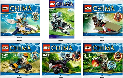 2013 LEGO Legends of Chima Polybags