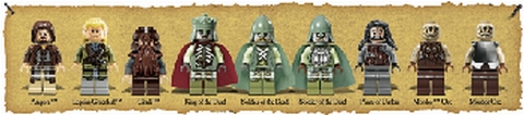 #79008 LEGO Lord of the Rings Minifigs