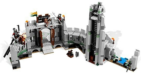 #9474 LEGO Lord of the Rings Battle of Helms Deep Inside