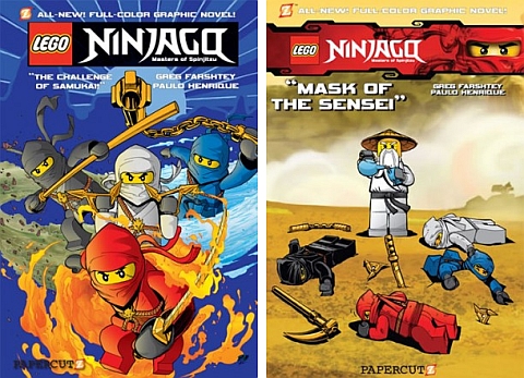Ninjago LEGO Book 1 & 2