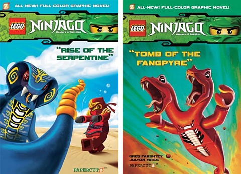 Ninjago LEGO Book 3 & 4