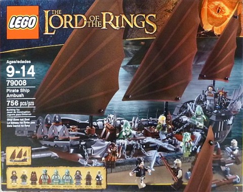 #79008 LEGO Lord of the Rings Pirate Ship Ambush