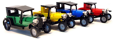Classic LEGO Cars by Sir Nadroj