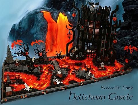 LEGO Contest Black Castle by Siercon & Coral