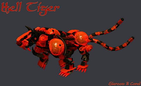 LEGO Contest Hell Tiger by Siercon & Coral