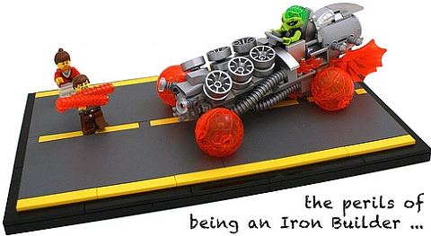 LEGO Contest Iron Builder by Bart De Dobbelaer