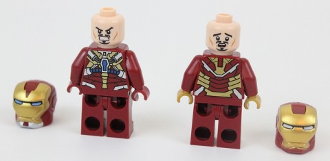 LEGO Iron Man Suits - Back View
