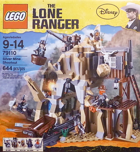 LEGO Lone Ranger Silver Mine Shootout