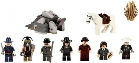 LEGO Lone Ranger Train Chase Minifigures