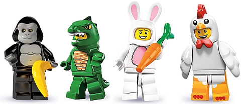 LEGO Minifigure Series Costumed Minifigs