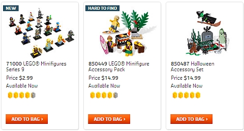 LEGO Minifigures Available Now