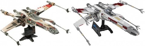 LEGO Star Wars Old and New X-wing Starfighter