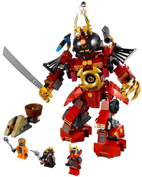 #8448 LEGO Ninjago Samurai Mech Set Details