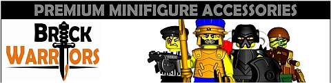 Custom LEGO Minifigure Accessories by BrickWarriors