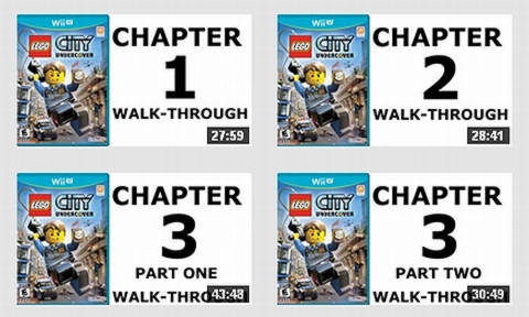 LEGO City Undercover Walkthroughs