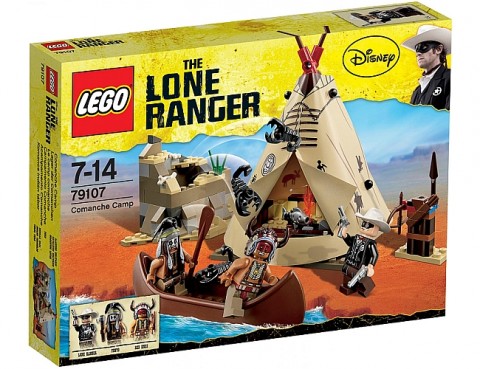 LEGO Lone Ranger Comanche Camp Box