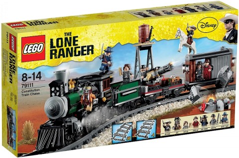 LEGO Lone Ranger Constitution Train Chase Box