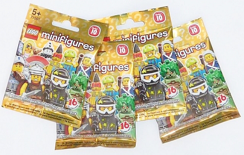 LEGO Minifigures Series 10 Packaging