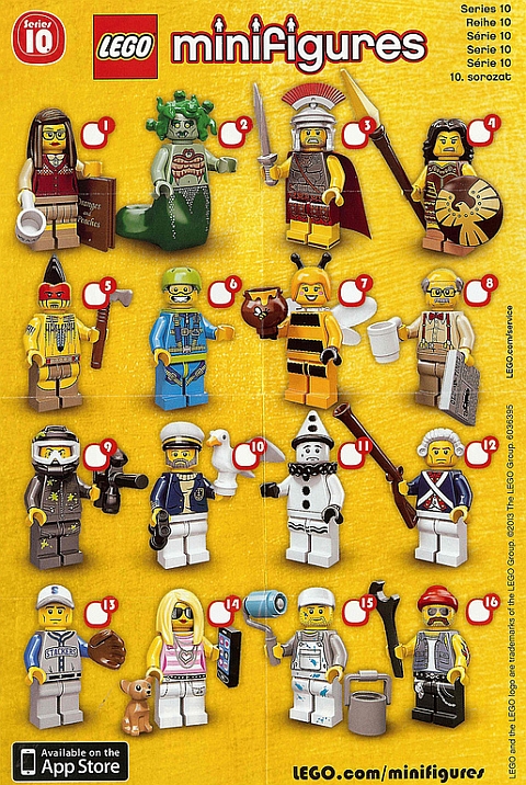 LEGO Minifigures Series 10