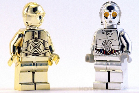 LEGO Star Wars Chrome C-3PO & TC-14
