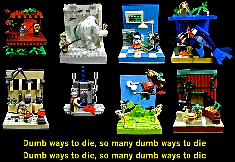 LEGO Star Wars Dump Ways to Die