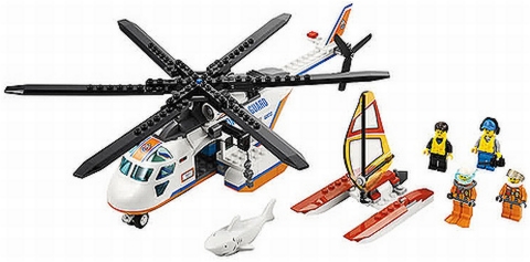 #60013 LEGO City Coast Guard Helicopter Details