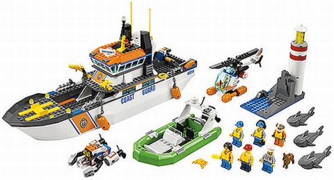 #60014 LEGO City Coast Guard Patrol Details